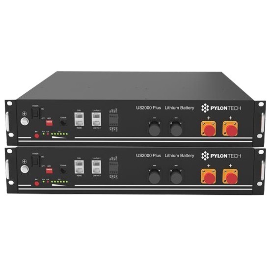 2xPYLON US2000B-PLUS-Rack 6U-Kit