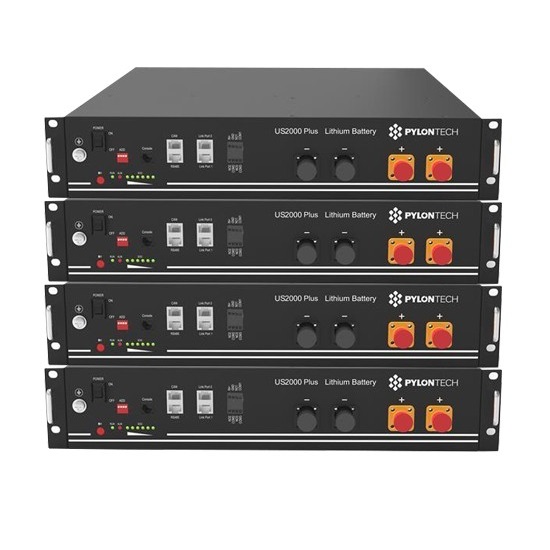 4xPYLON US2000B-PLUS-Rack 9U-Kit
