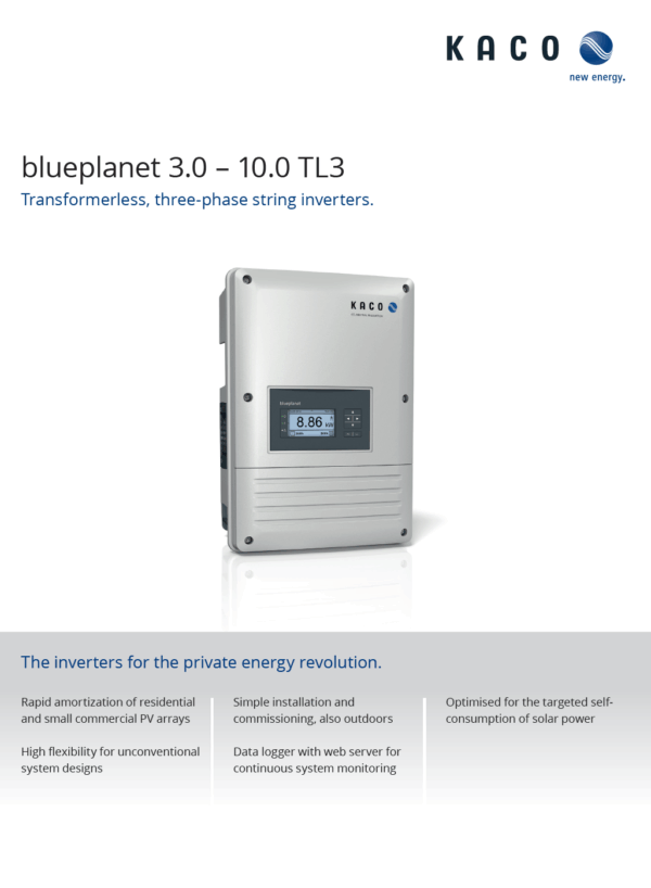 KACO BLUEPLANET 5.0-TL3 - immagine 4