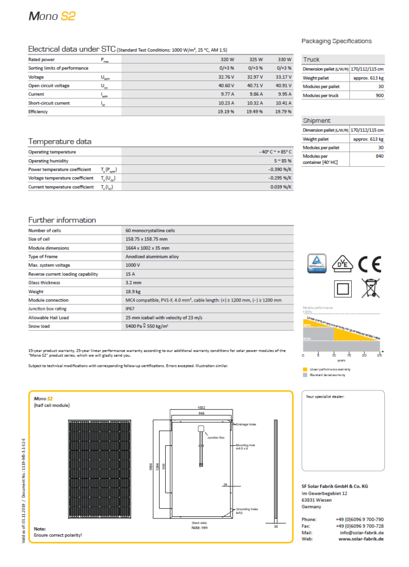 SOLARFABRIK M-S2-330 - Image 2
