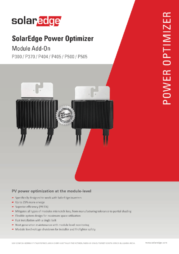 SOLAREDGE P300 - immagine 2