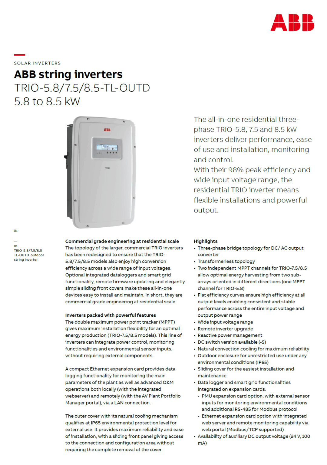 ABB TRIO-5.8-TL – Image 3
