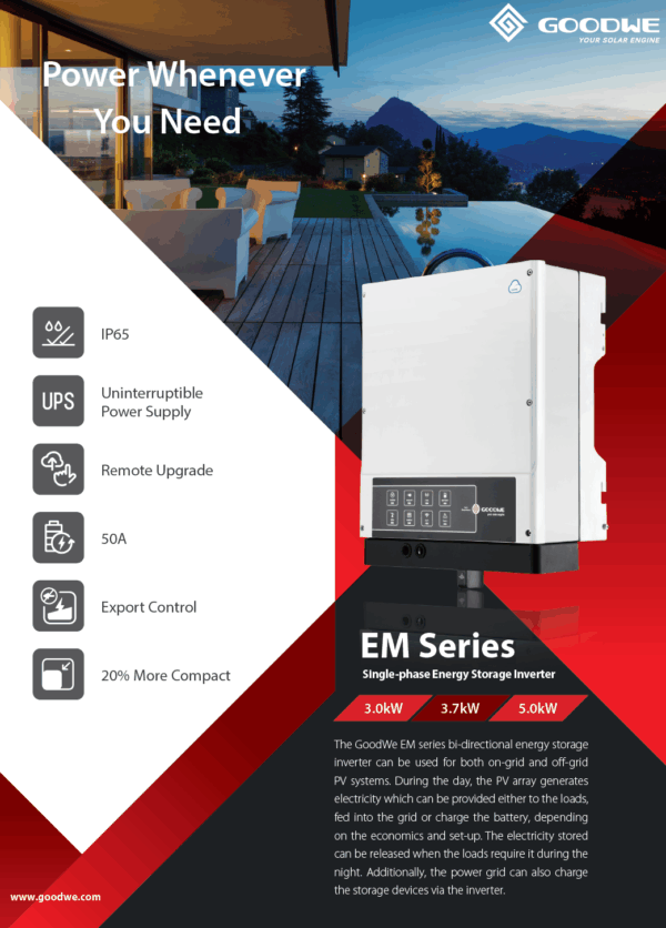 GOODWE GW5048-EM - Imagen 4
