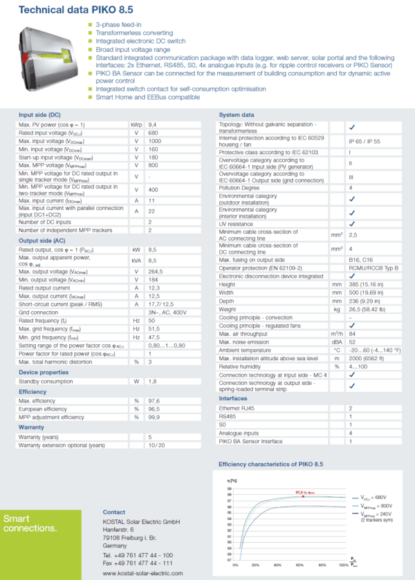 KOSTAL PIKO 8.5 – Image 2