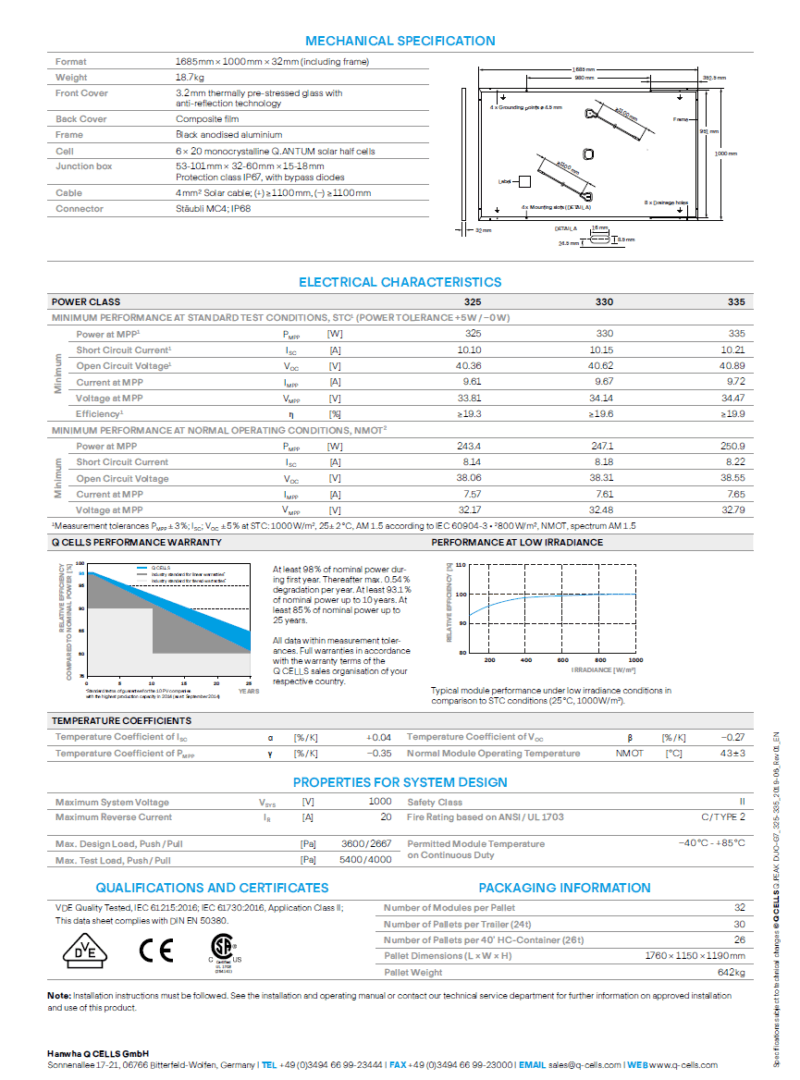 Q-CELLS DUO-G7-335 - Image 2